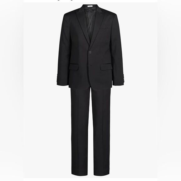 NWT Calvin Klein Boys Suit Sz 12 Husky - Picture 2 of 12
